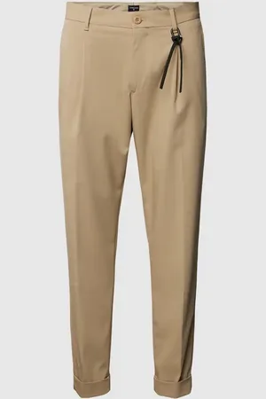 Strellson Chino mit Bügelfalten und Beinumschlag Modell 