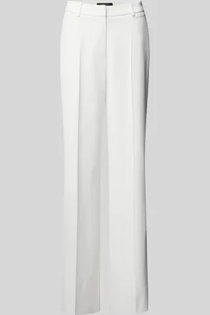 Swing Straight Leg Stoffhose mit Bügelfalten in , Größe 38