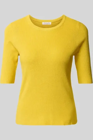 Christian Berg Strickpullover mit geripptem Rundhalsausschnitt in , Größe L