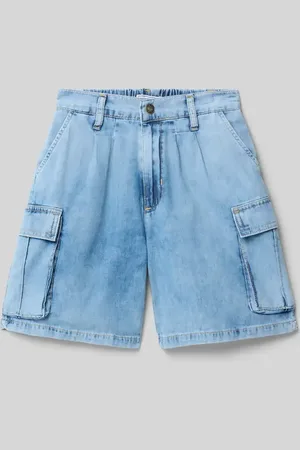 Blue Effect Regular Fit Jeansshorts mit Cargotaschen in , Größe 140