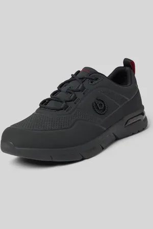 Bugatti Sneaker mit Logo-Applikation Modell 