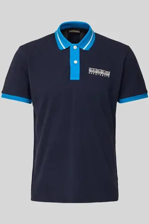 Napapijri Regular Fit Poloshirt mit Label-Stitching Modell 
