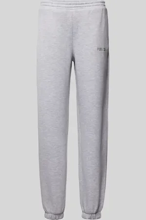 Review Loose Fit Sweatpants mit Label-Print in , Größe M