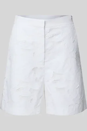 HUGO BOSS Regular Fit Shorts mit Spitzenbesatz Modell 