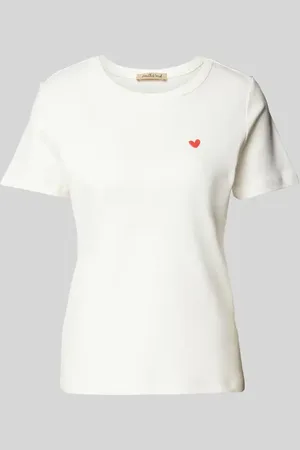Smith and Soul T-Shirt mit Label-Stitching in , Größe L