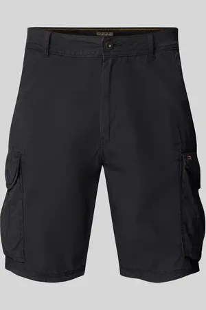 Napapijri Loose Fit Cargoshorts mit Logo-Stitching Modell 