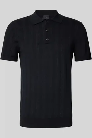 Strellson Slim Fit Poloshirt mit Lochmuster Modell 