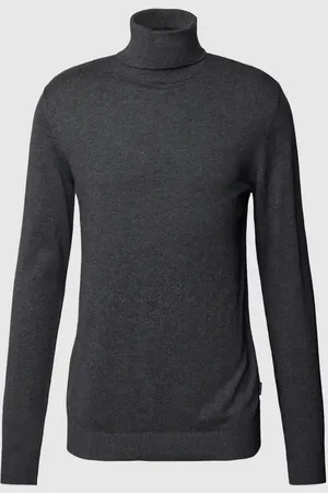 JACK & JONES Rollkragenpullover in melierter Optik Modell 