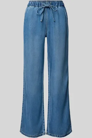 ONLY Regular Fit Wide Leg Jeans mit elastischem Bund Modell 