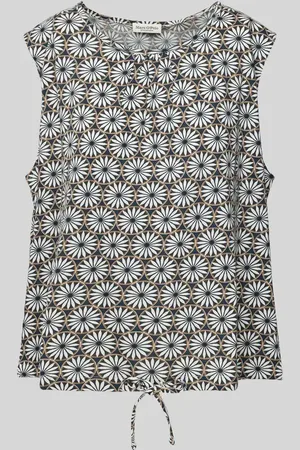 Marc O’ Polo Regular Fit Top mit Tunnelzug in , Größe L