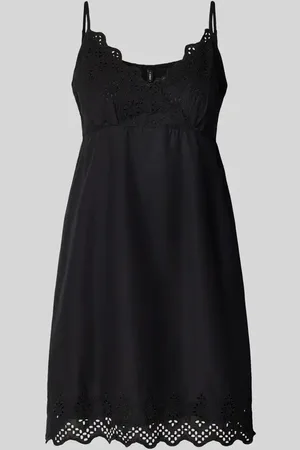 ONLY Leicht ausgestelltes Minikleid mit Lochspitze Modell 