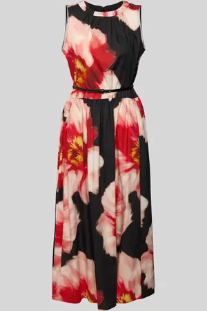 DKNY Midikleid mit Gürtel in , Größe 34