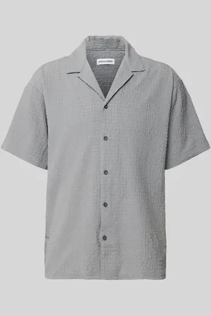 JACK & JONES Freizeithemd mit Knopfleiste Modell 