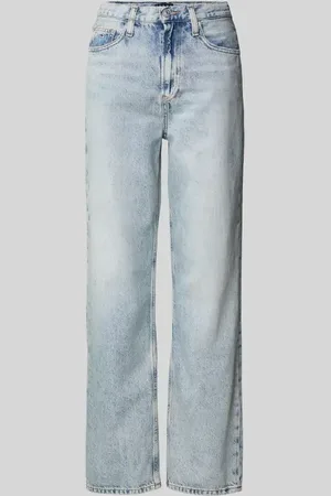 Tommy Hilfiger Straight Leg Jeans mit hohem Bund in , Größe 25/30