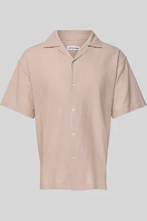 JACK & JONES Regular Fit Freizeithemd mit Resortkragen Modell 