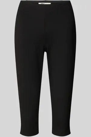 ONLY Regular Fit Caprihose aus Viskose-Mix Modell 