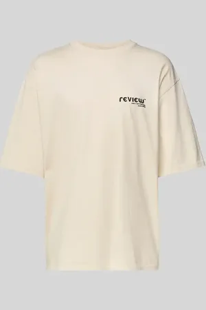 Review T-Shirt mit Label-Print in , Größe L