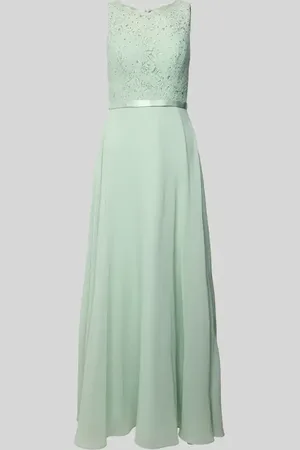 Luxuar Abendkleid mit Strasssteinbesatz in , Größe 32