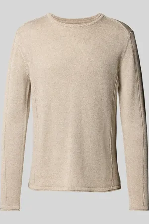 Gabba Strickpullover mit gerippten Abschlüssen in , Größe L