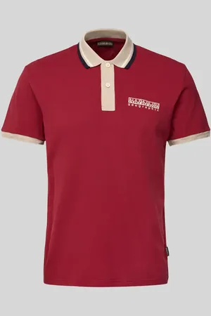 Napapijri Regular Fit Poloshirt mit Label-Stitching Modell 