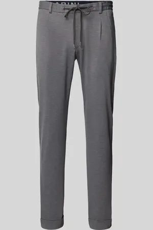 Baldessarini Tapered Fit Bundfaltenhose mit Tunnelzug Modell 
