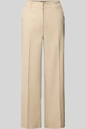 Cambio Leinenhose mit Bügelfalten Modell 