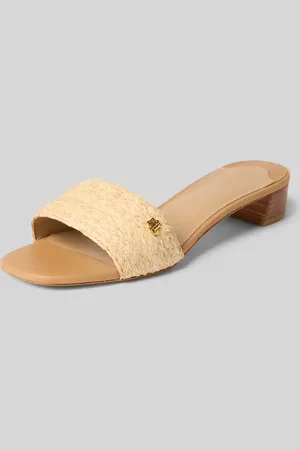 Ralph Lauren Slides mit Label-Detail Modell 