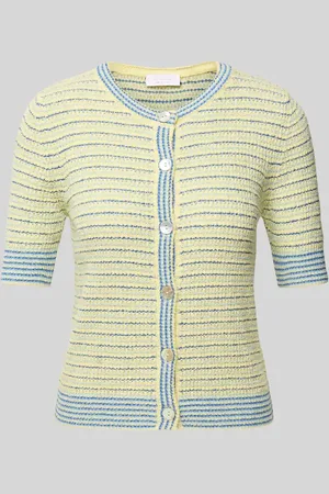 Rich & Royal Strickjacke mit Knopfleiste in , Größe L