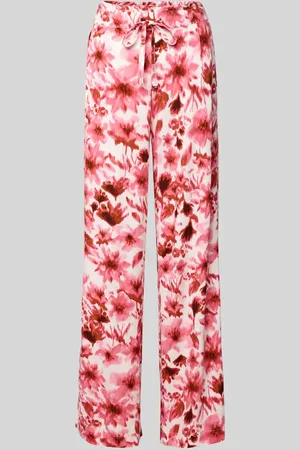 Christian Berg Wide Leg Stoffhose mit Bundfalten in , Größe 34