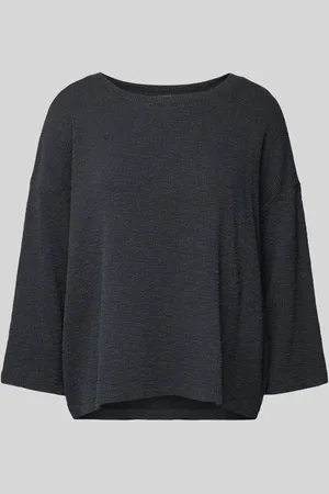 American Vintage Longsleeve mit geripptem Rundhalsausschnitt Modell 