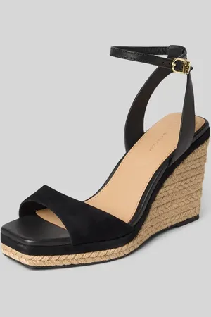 Tommy Hilfiger Keilsandalette aus Leder in , Größe 36