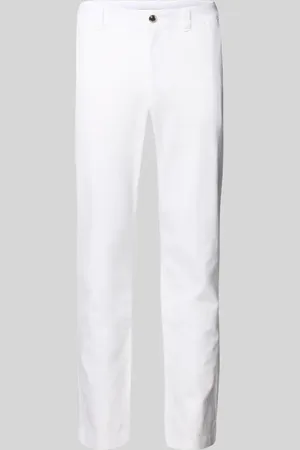 TOM TAILOR Slim Fit Leinenhose mit Baumwollanteil in , Größe L