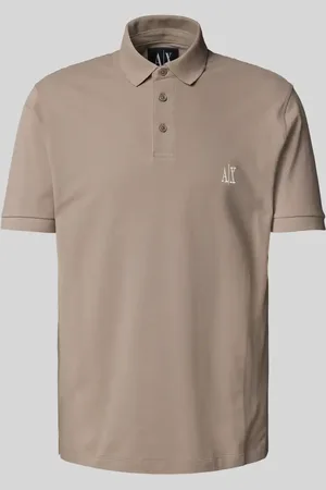 Armani Exchange Poloshirt mit Label-Stitching in , Größe L