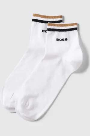 HUGO BOSS Socken mit Label-Print im 2er-Pack in , Größe 43-46