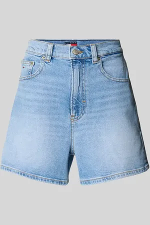 Tommy Hilfiger Regular Fit Jeansshorts aus Baumwoll-Mix in , Größe 27