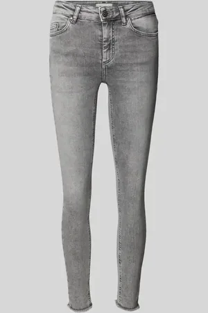 ONLY Skinny Fit Jeans mit Label-Patch in , Größe XS/32