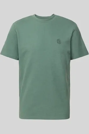 Blend T-Shirt mit geripptem Rundhalsausschnitt in , Größe 3XL