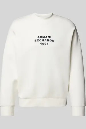 Armani Exchange Sweatshirt mit Label-Stitching in , Größe L