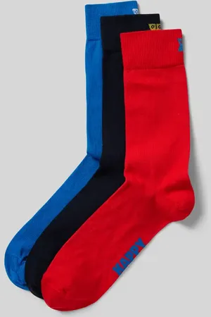 Happy Socks Socken mit Label-Print im 3er-Pack in , Größe 41-46