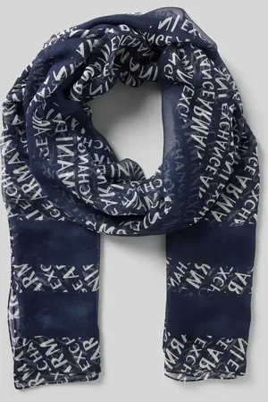 Armani Exchange Schal mit Label-Prints in , Größe 1