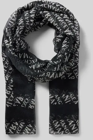 Armani Exchange Schal mit Label-Prints in , Größe 1