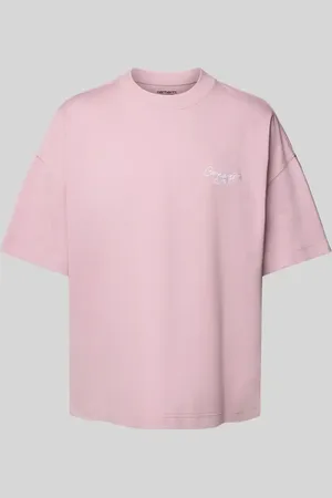 Carhartt T-Shirt mit geripptem Rundhalsausschnitt in , Größe L
