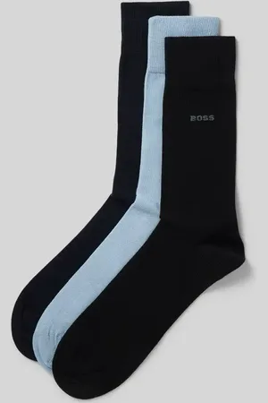 HUGO BOSS Socken mit Label-Print im 3er-Pack in , Größe 39-42