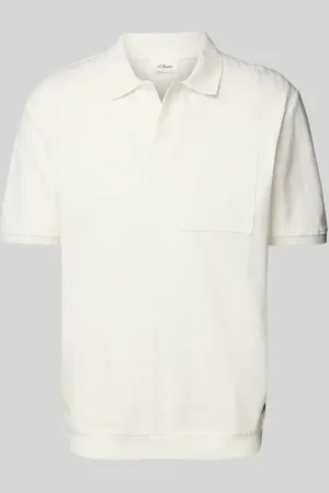 QS by s.Oliver Relaxed Fit Poloshirt aus reiner Baumwolle in , Größe L