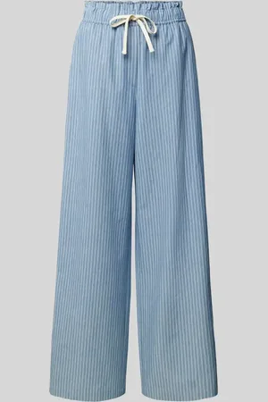 Jake*s Wide Leg Stoffhose mit Tunnelzug in , Größe 34