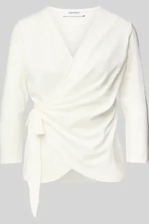 Zabaione Longsleeve in Wickel-Optik in , Größe L