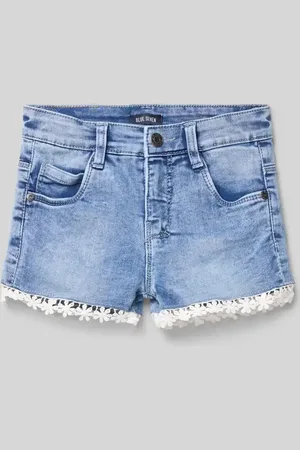 Blue Seven Regular Fit Jeansshorts im 5-Pocket-Design in , Größe 104