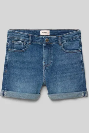 ONLY Slim Fit Jeansshorts aus Baumwoll-Mix Modell 