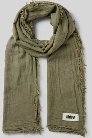 Drykorn Schal mit Label-Patch Modell 