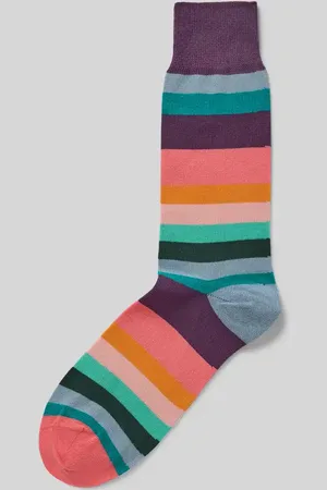 Paul Smith Socken mit gerippten Bündchen Modell 